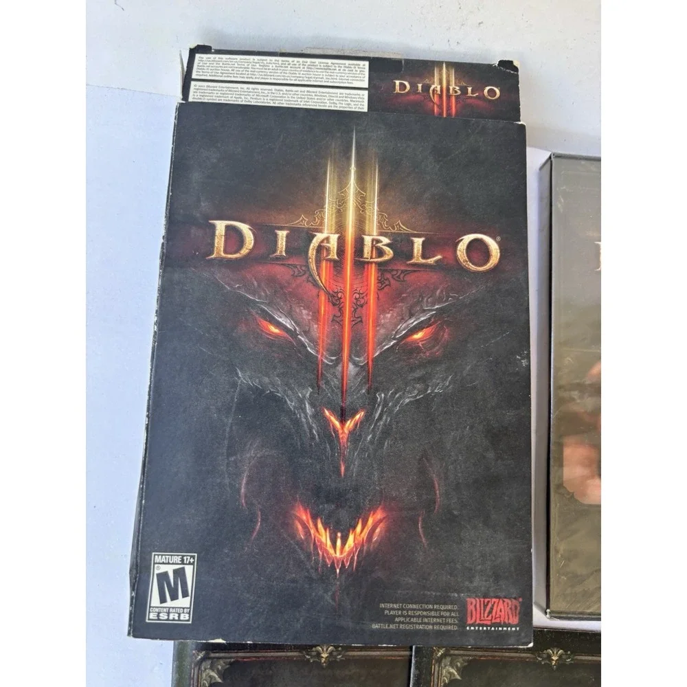 Diablo‎ III Collector's Edition Box Set Incomplete